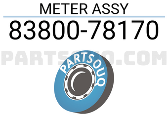 Toyota 8380078170 METER ASSY