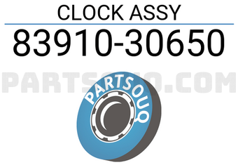 Toyota 8391030650 ENSEMBLE HORLOGE