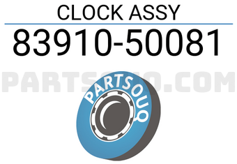Toyota 8391050081 CLOCK ASSY