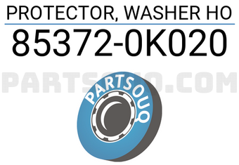 Toyota 853720K020 PROTECTOR, WASHER HO