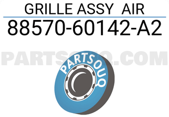 Toyota 8857060142A2 GRILLE ASSY AIR
