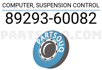 Toyota 8929360082 COMPUTER, SUSPENSION CONTROL
