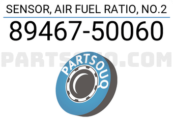 Toyota 8946750060 SENSOR, AIR FUEL RATIO, NO.2