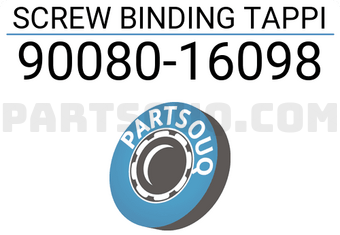 Toyota 9008016098 SCREW BINDING TAPPI