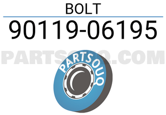 Toyota 9011906195 BOLT