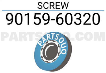 Toyota 9015960320 SCREW