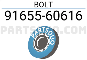 Toyota 9165560616 BOLT