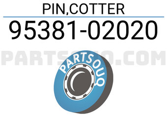 Toyota 9538102020 PIN,COTTER