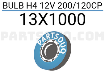 Trifa 13X1000 BULB H4 12V 200/120CP