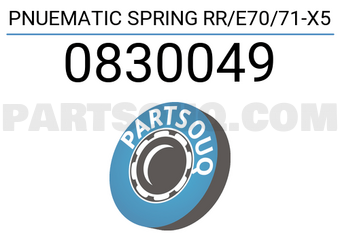 TruckTec 0830049 PNUEMATIC SPRING RR/E70/71-X5