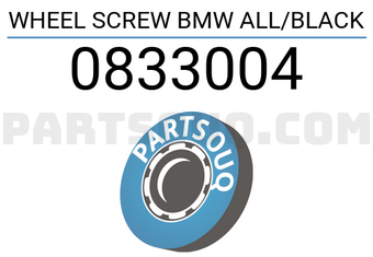 TruckTec 0833004 WHEEL SCREW BMW ALL/BLACK