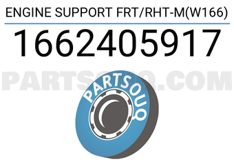 TruckTec 1662405917 ENGINE SUPPORT FRT/RHT-M(W166)