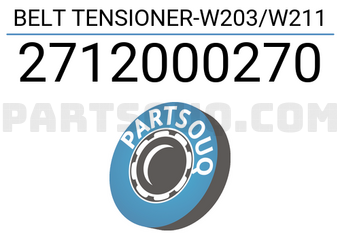 TruckTec 2712000270 BELT TENSIONER-W203/W211