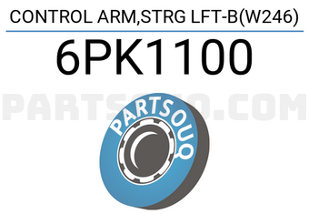 TruckTec 6PK1100 CONTROL ARM,STRG LFT-B(W246)