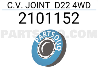 URW 2101152 C.V. JOINT D22 4WD