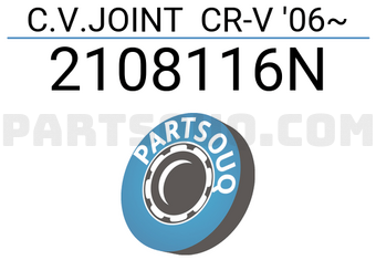 URW 2108116N C.V.JOINT CR-V 06~
