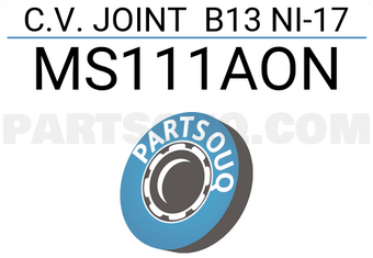 URW MS111AON C.V. JOINT B13 NI-17