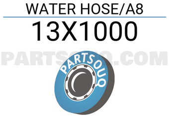 VAG 13X1000 WATER HOSE/A8