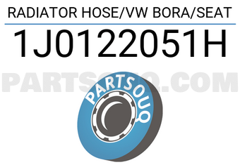 VAG 1J0122051H خرطوم رادياتير/VW BORA/SEAT