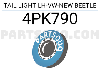 VAG 4PK790 TAIL LIGHT LH-VW-NEW BEETLE