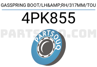 VAG 4PK855 GASSPRING BOOT/LH&RH/317MM/TOU
