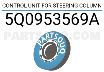 VAG 5Q0953569A CONTROL UNIT FOR STEERING COLUMN