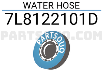 VAG 7L8122101D WATER HOSE