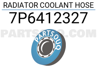 VAG 7P6412327 RADIATOR COOLANT HOSE