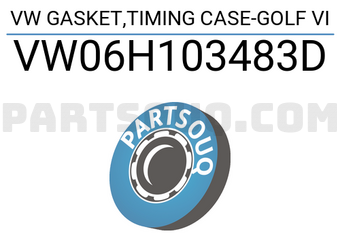 VAG VW06H103483D VW GASKET,TIMING CASE-GOLF VI