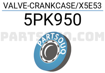 Vaico 5PK950 VALVE-CRANKCASE/X5E53