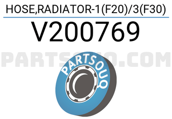 Vaico V200769 HOSE,RADIATOR-1(F20)/3(F30)