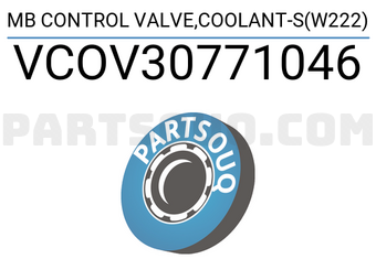 Vaico VCOV30771046 MB CONTROL VALVE,COOLANT-S(W222)