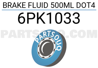 Valeo 6PK1033 BRAKE FLUID 500ML DOT4