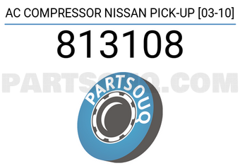 Valeo 813108 AC COMPRESSOR NISSAN PICK-UP [03-10]