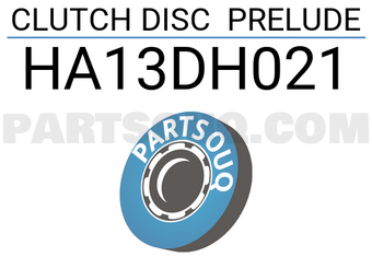 Valeo HA13DH021 CLUTCH DISC PRELUDE