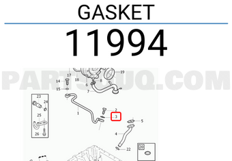 Volvo 11994 GASKET