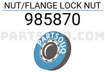 Volvo 985870 NUT/FLANGE LOCK NUT