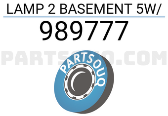 Volvo 989777 LAMP 2 BASEMENT 5W/