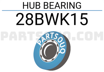 WRB 28BWK15 HUB BEARING