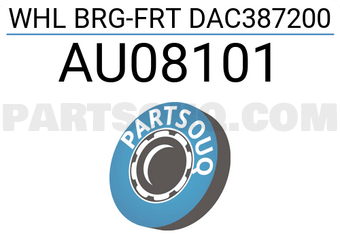 WRB AU08101 WHL BRG-FRT DAC387200