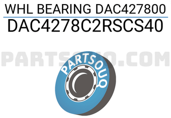WRB DAC4278C2RSCS40 WHL BEARING DAC427800