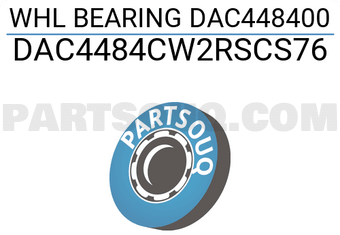 WRB DAC4484CW2RSCS76 WHL BEARING DAC448400