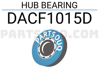 WRB DACF1015D HUB BEARING