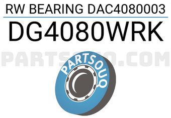 WRB DG4080WRK RW BEARING DAC4080003