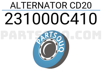 X-POWER 231000C410 ALTERNATOR CD20