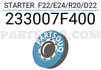 X-POWER 233007F400 STARTER F22/E24/R20/D22