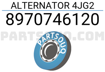 X-POWER 8970746120 ALTERNATOR 4JG2