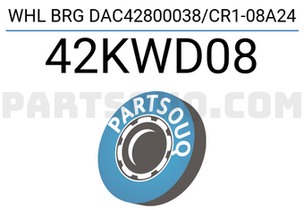 XBG 42KWD08 WHL BRG DAC42800038/CR1-08A24