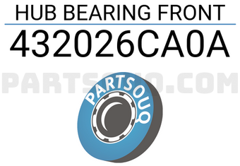 XBG 432026CA0A HUB BEARING FRONT