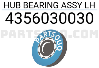 XBG 4356030030 HUB BEARING ASSY LH